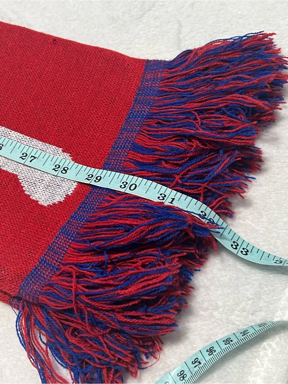 FOCO Philadelphia Phillies MLB Team Logo Scarf